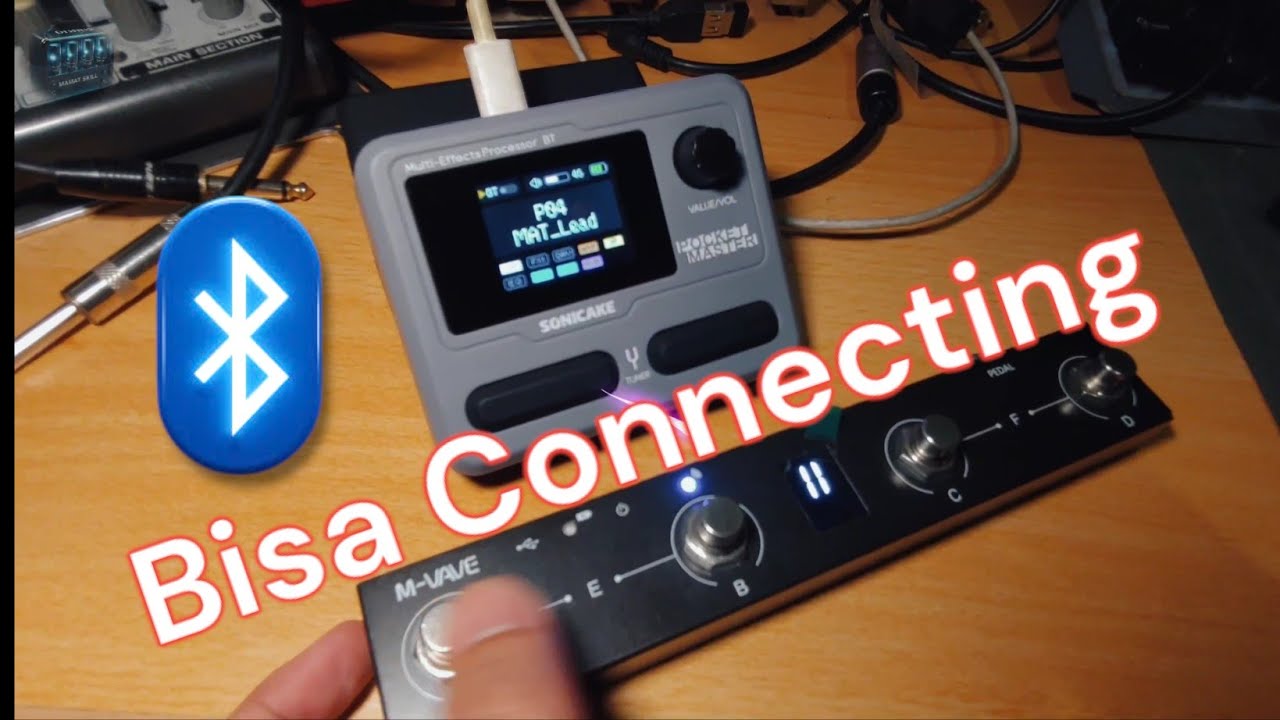 POCKET MASTER + CHOCOLATE M-Vave external footswitch SETUP - YouTube