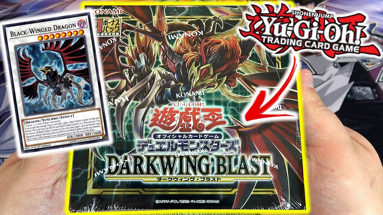 NEW!* Yu-Gi-Oh! Darkwing Blast Unboxing! BLACKWINGS RETURN! - YouTube