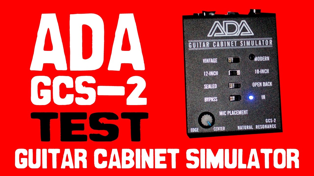 ギター ADA guitar cabinet simulator GCS-2 ADA GCS-2 ギター