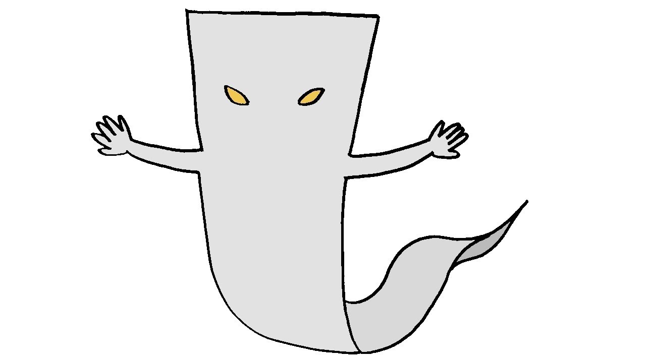 ゲゲゲの鬼太郎の一反もめんのかきかた - YouTube