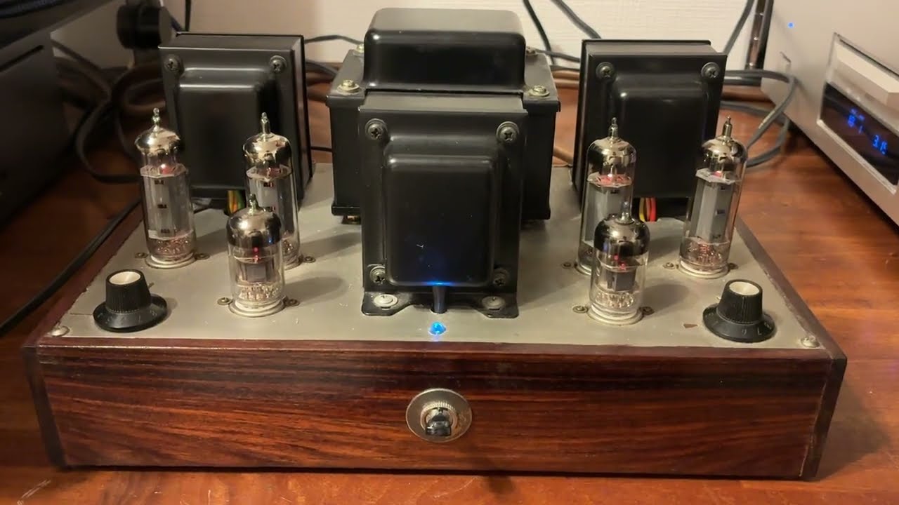 オールノグチトランス 6BM8 シングルアンプ 真空管アンプ ゼネラル