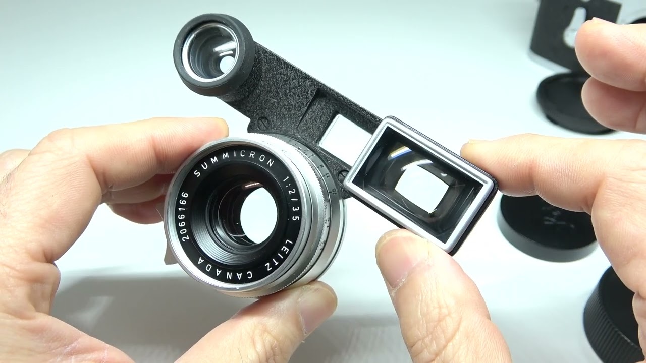 LEICA ライカ Summicronズミクロン 35mmF2 1st 8枚玉 M メガネ付 - YouTube