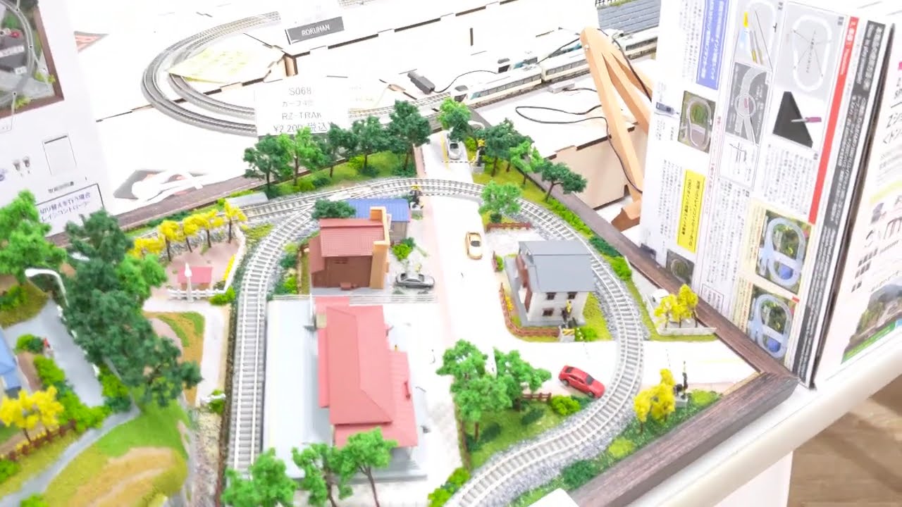 🚂🚃#壁掛け#ジオラマ#セット#Wall#Mounted#Type #鉄道模型#Zゲージ6.5