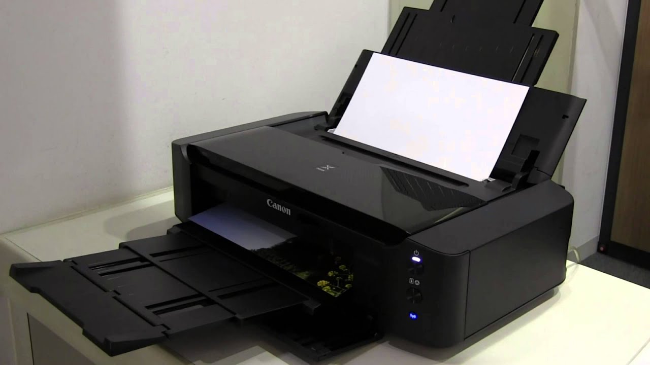 PIXUS iP8730 A3ノビ・高品質で印刷 - YouTube