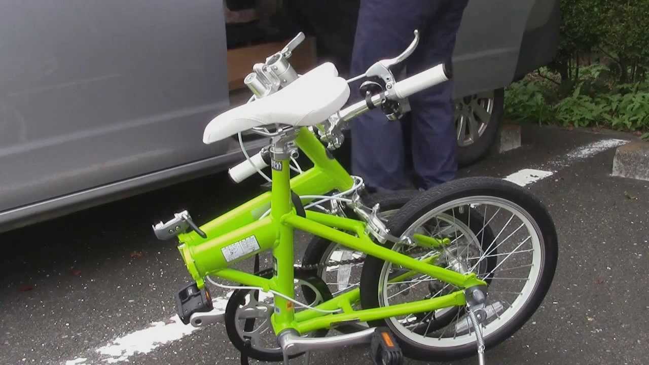 山行の新アイテム 折りたたみ自転車 ブリジストン・スニーカーライト