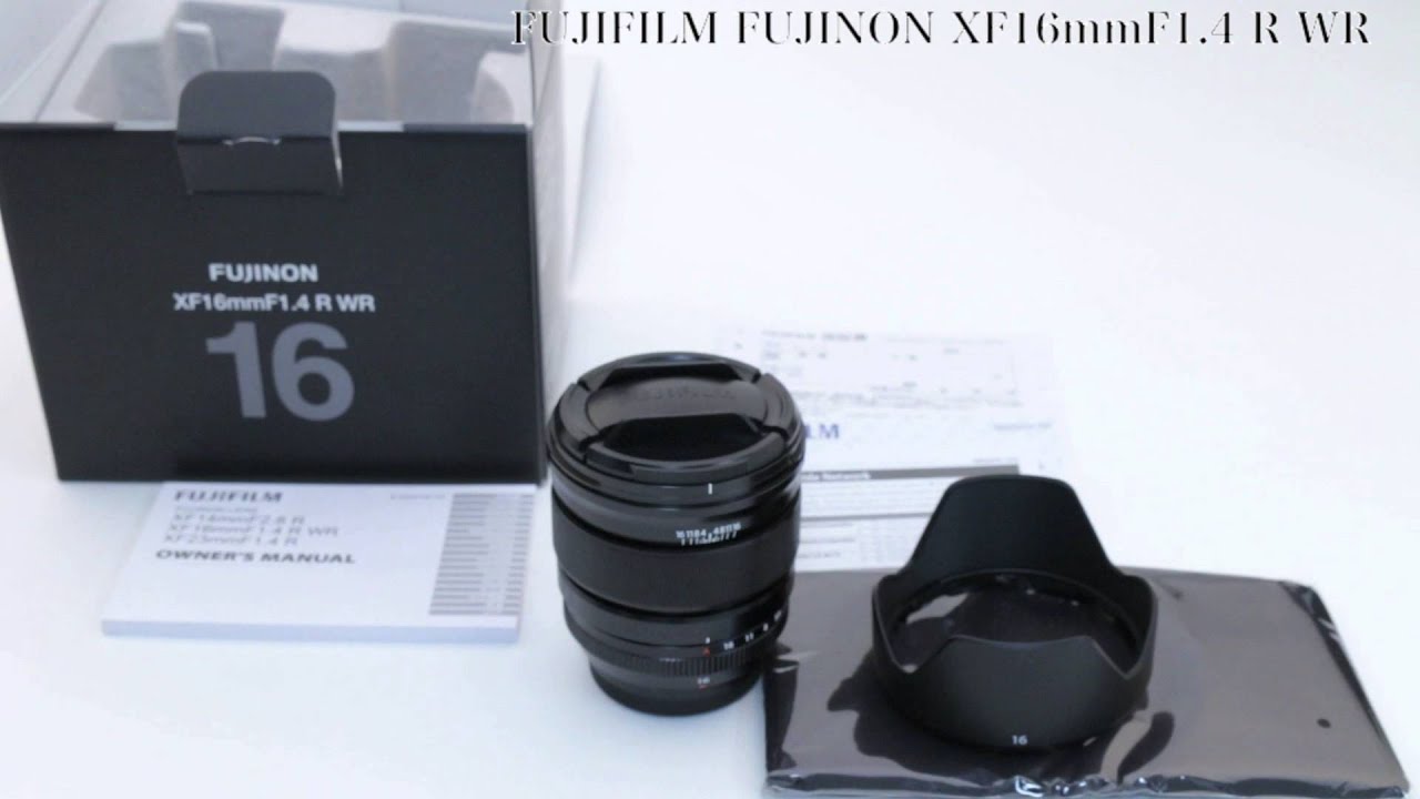 FUJIFILM】 XF16mm F1.4R WR 開封の儀！ | THE MAP TIMES