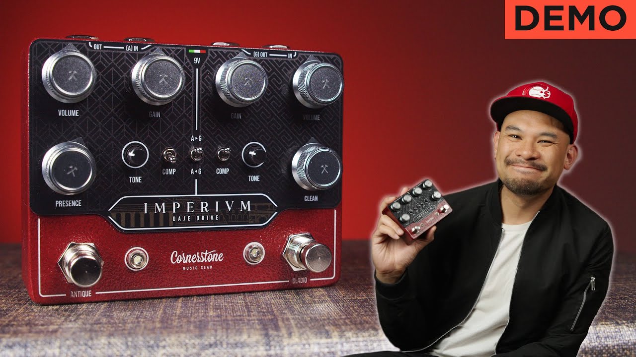 Imperium V2 Dual Overdrive Pedal – Cornerstone Music Gear