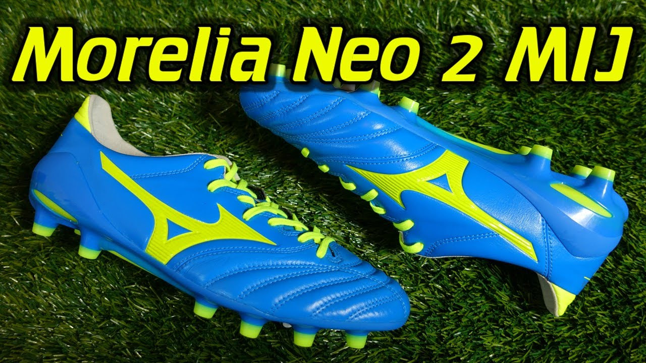 MIJ Mizuno Morelia Neo 2 (Diva Blue/Safety Yellow) - Review + On