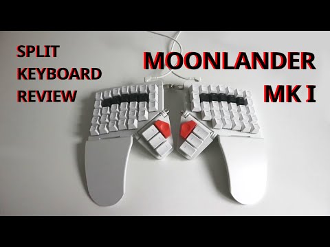 ZSA Moonlander MK I - Split Keyboard Review - YouTube
