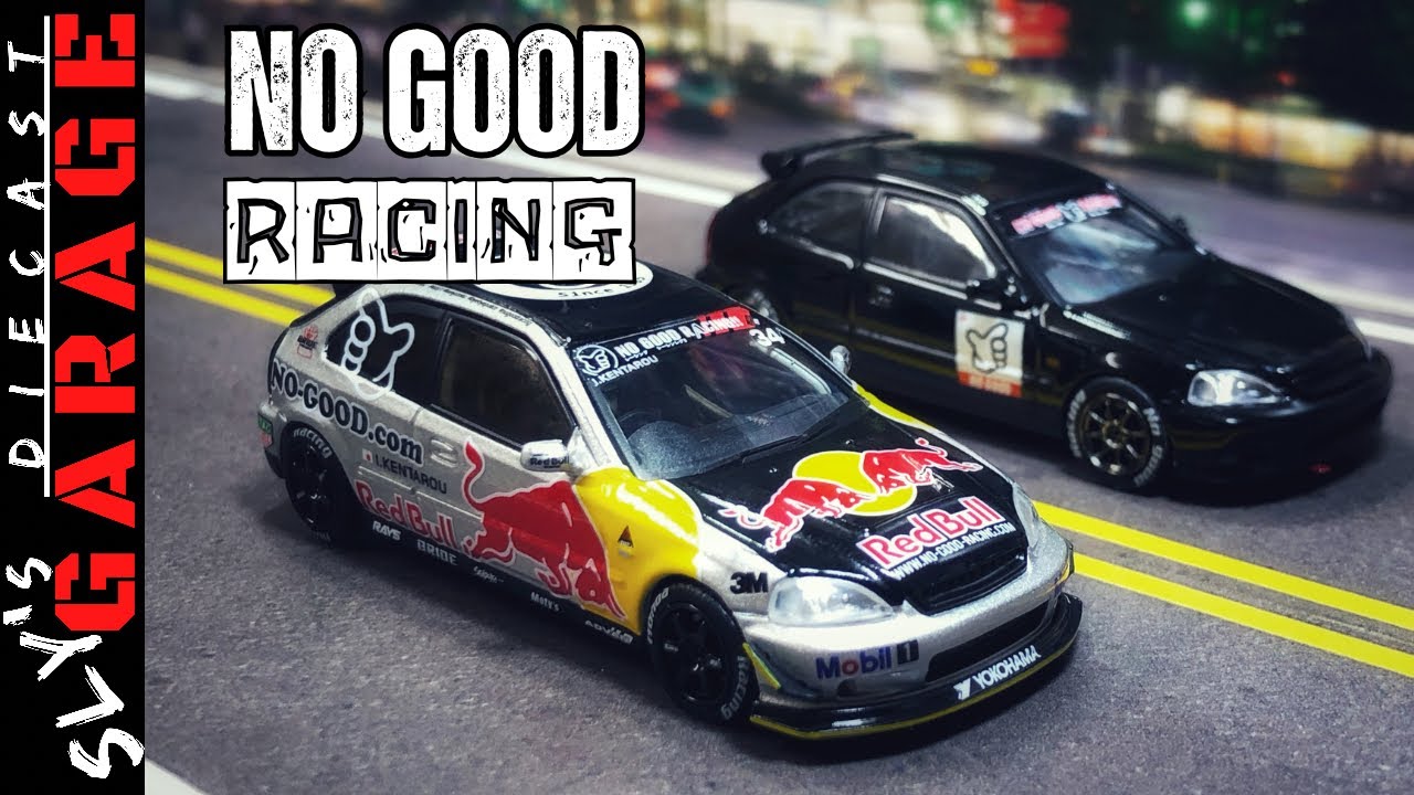 INNO64 Honda Civic Type R EK9 - No Good Racing and Red Bull - YouTube