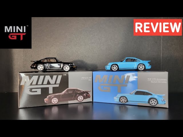 Mini GT - RUF CTR 1987 & Anniversary - REVIEW - YouTube