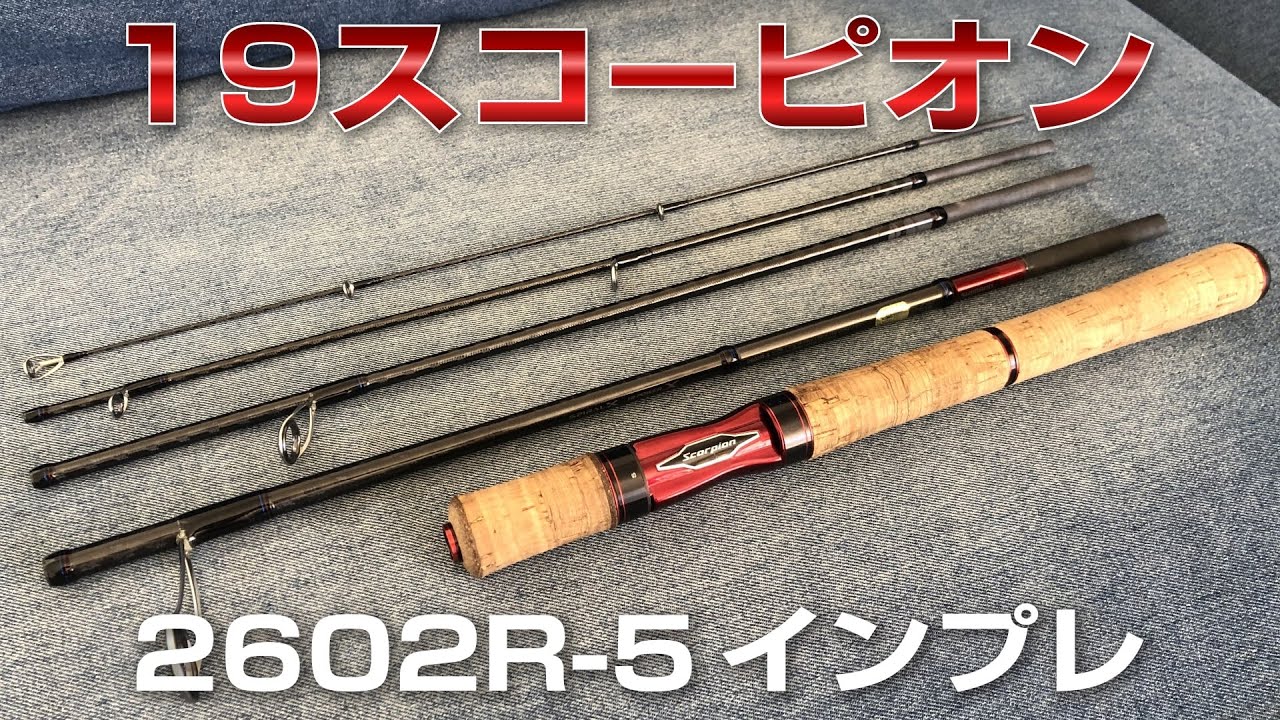 Reasons for buying the Shimano 19 Scorpion 2602R-5 and a review