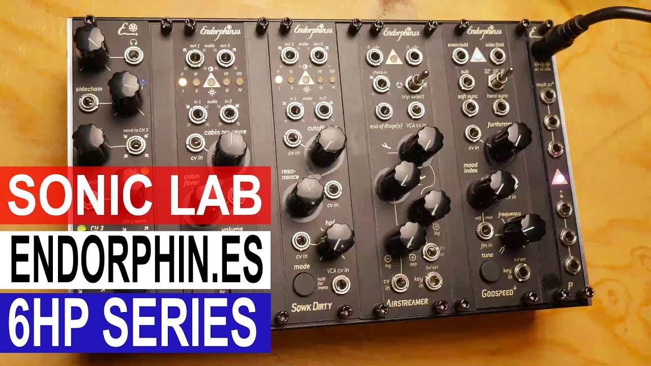 Endorphin.es Milky Way, SQWK Dirty, Airstreamer and Godspeed