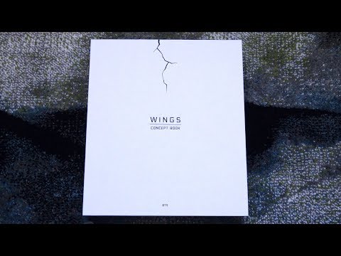 Unboxing BTS (Bangtan Boys) 방탄소년단 WINGS Concept Book - YouTube