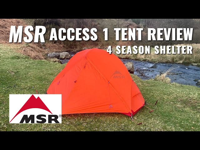 MSR Access 1 Tent Review | Four Season Tent - YouTube
