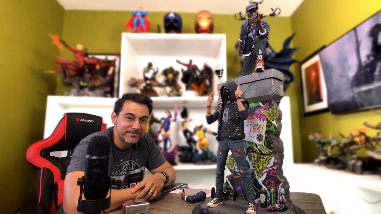 UNBOXING PURE ARTS WATCH DOGS 2 HACKTIVIST MARCUS & WRENCH BUNDLE