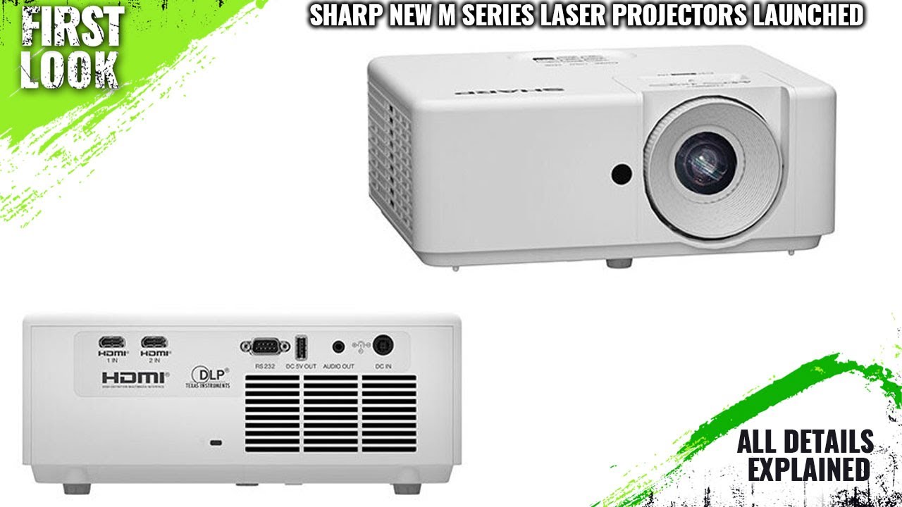Sharp M Series XP-M421W-W and XP-M401H-W Laser Projectors Launched