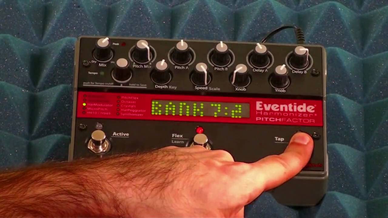 Eventide Factor Series Stompbox Tutorial 7 of 11: Global Settings
