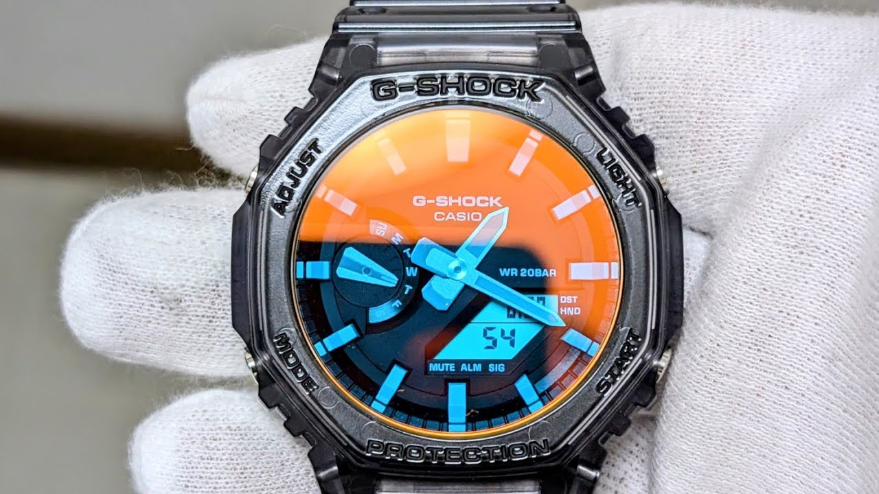 G【GA-2100TL-7AJF / GA-2100TLS-8AJF】SHOCK - YouTube