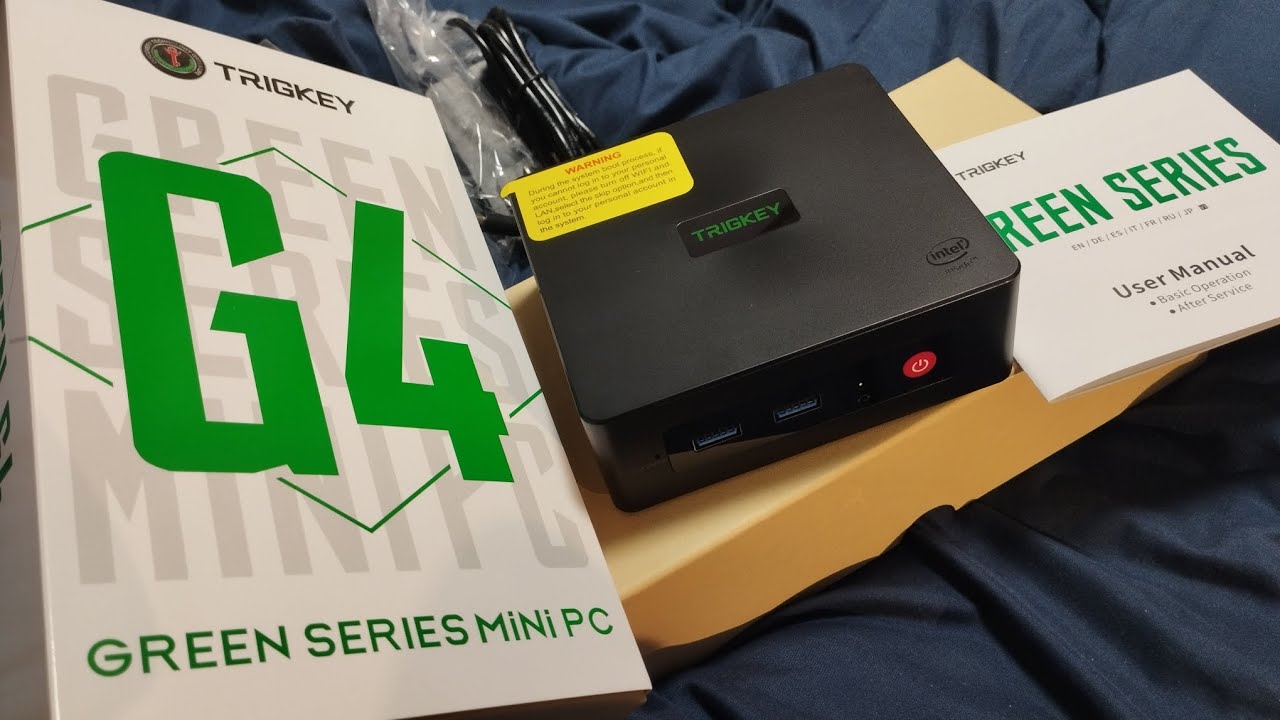 intel Alder Lake N100 / TRIGKEY GREEN G4 Mini PC - YouTube