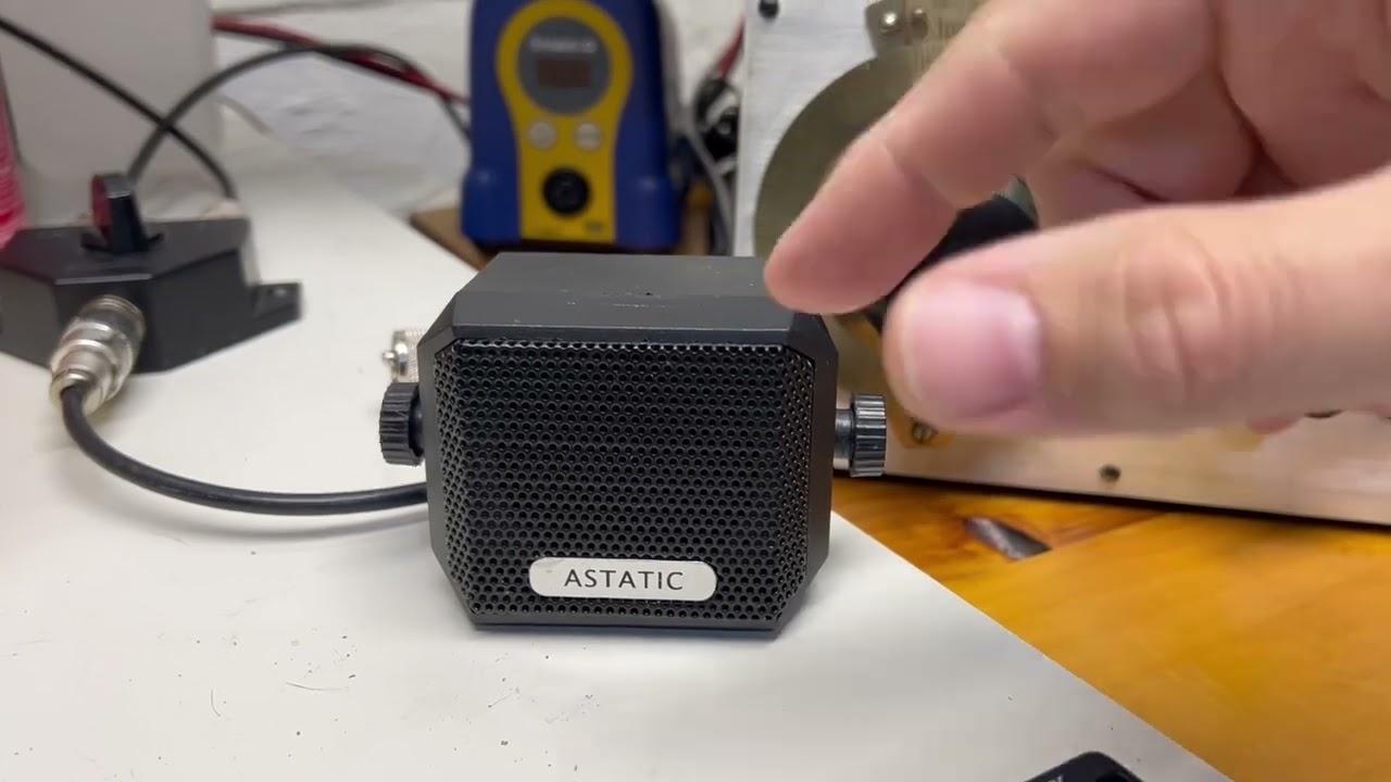 Kenwood TS-450S Audio Distortion Issue - YouTube