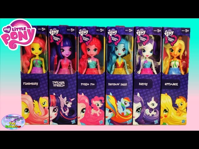 My Little Pony Equestria Girls Rainbow Dash Applejack Pinkie Pie