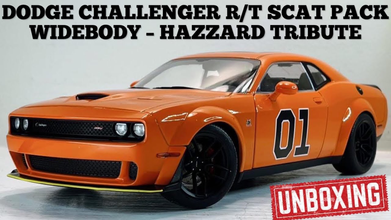 2023 DODGE CHALLENGER R/T SCAT PACK WIDEBODY – HAZZARD TRIBUTE By