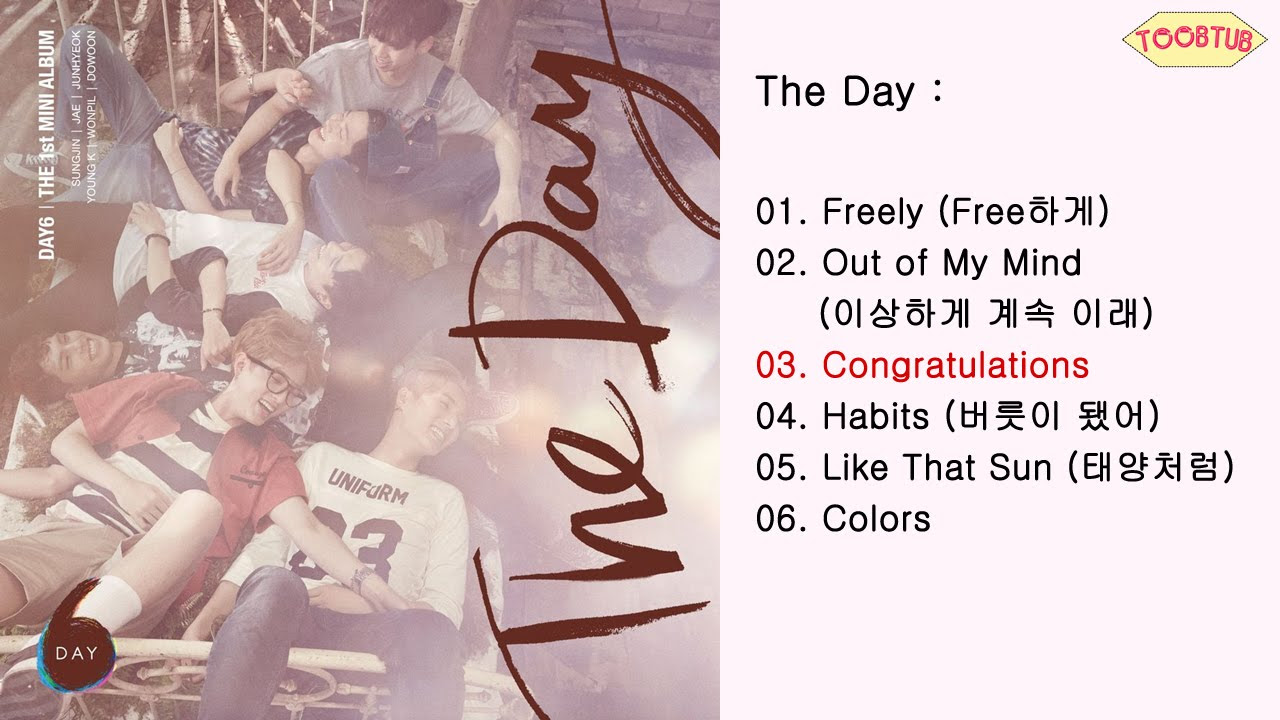 Full Album] DAY6 - The Day [1st Mini Album] - YouTube