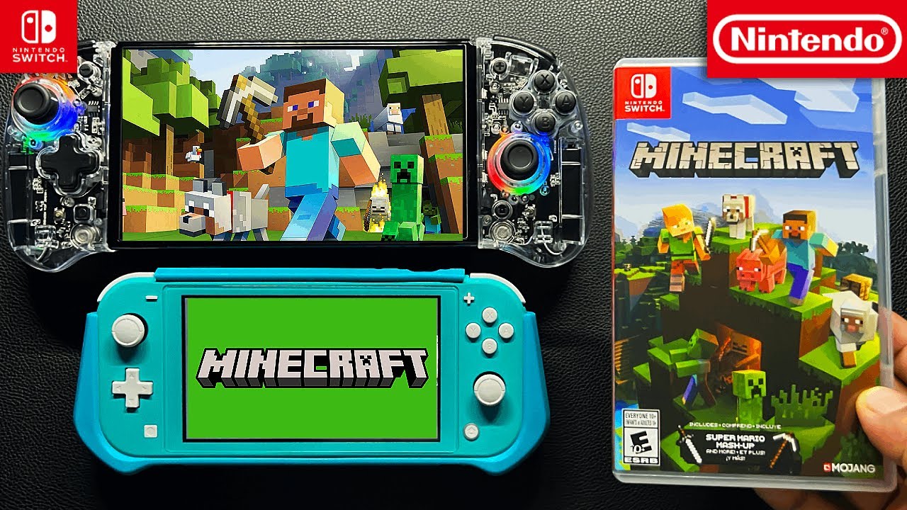 Minecraft | Nintendo Switch OLED vs Lite | Which one do you like