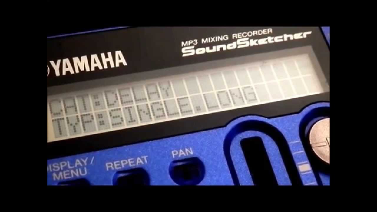 Yamaha SH-01 WAV/MP3 field recorder, effects unit demo/review