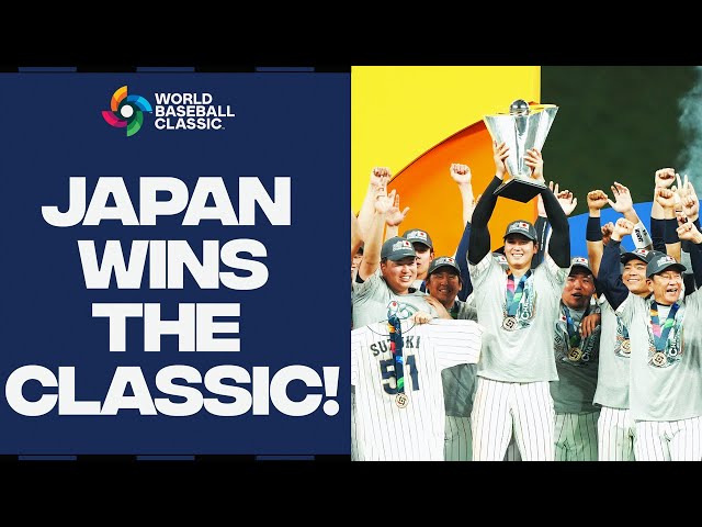 Japan WINS the 2023 World Baseball Classic! | FULL Tournament