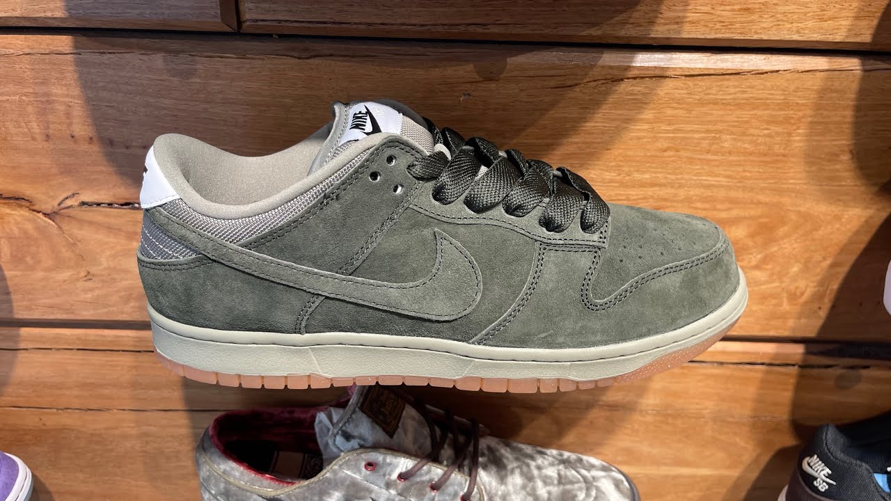 Nike SB Dunk Low Pro B (Sequoia/ Light Army) - Style Code: HJ0367