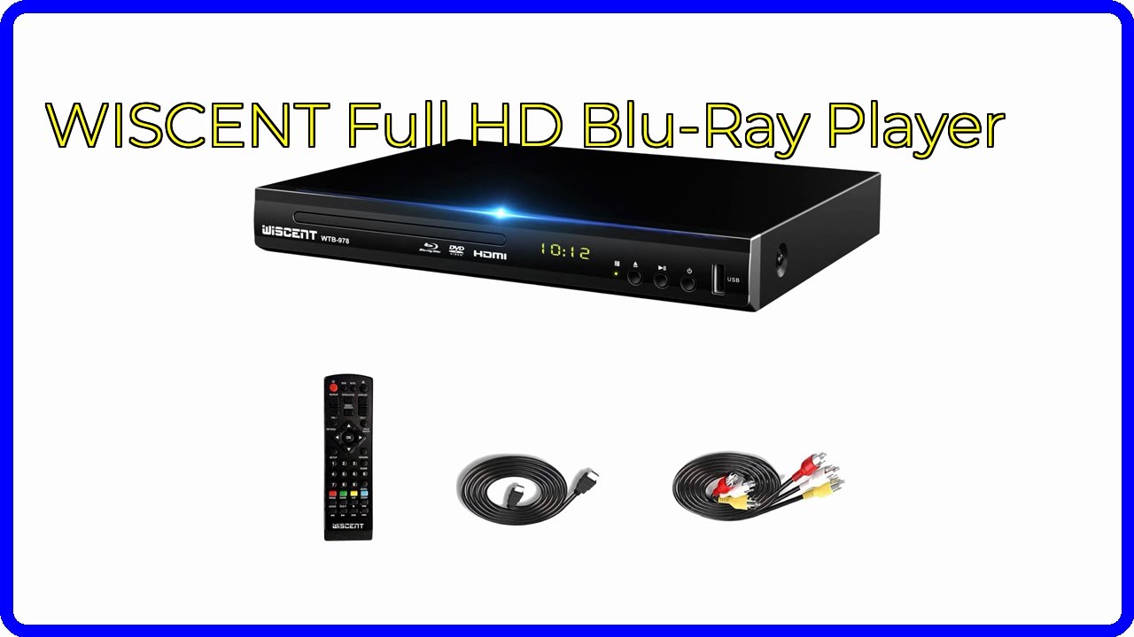 REVIEW (2026): WISCENT Full HD Blu-Ray Player. First Look. - YouTube