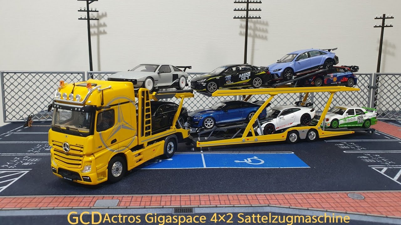 1/64 GCD Mercedes-Benz Actros Gigaspace 4×2 Sattelzugmaschine