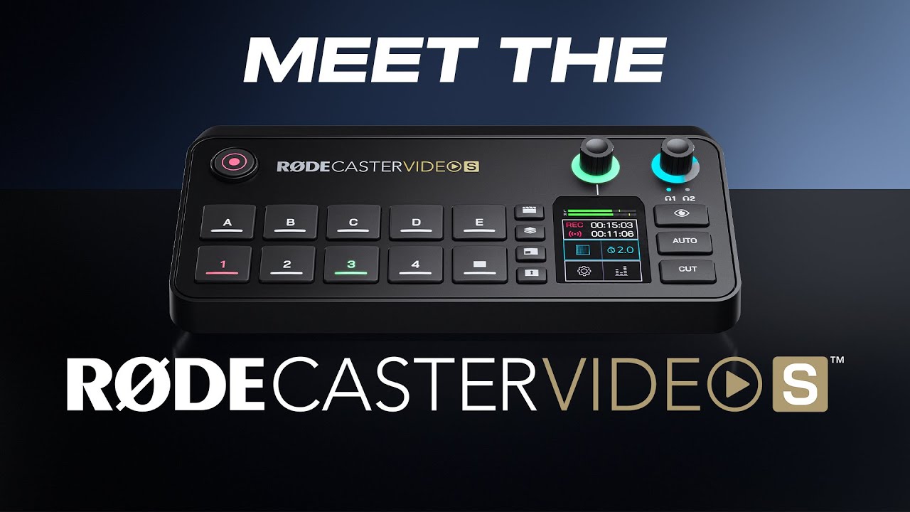 RØDECaster Video S Production Console Introduced | CineD