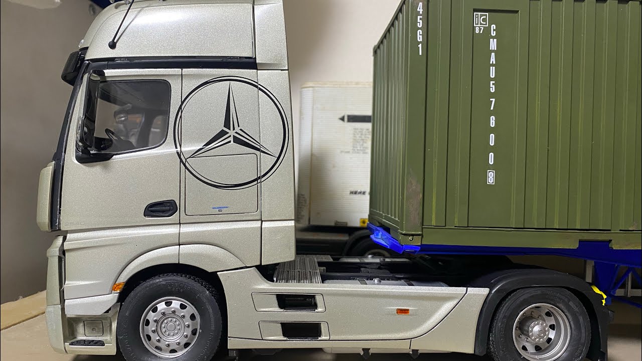 1/24 メルセデスベンツアクトロスMP4 - YouTube