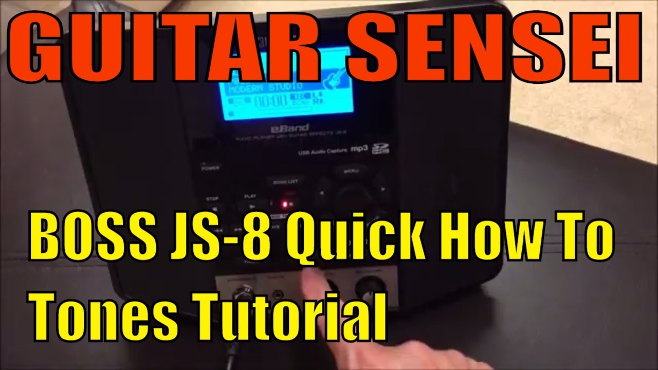 Roland Boss eBand JS-8 | The Sights, Sounds & The Tones! | Quick