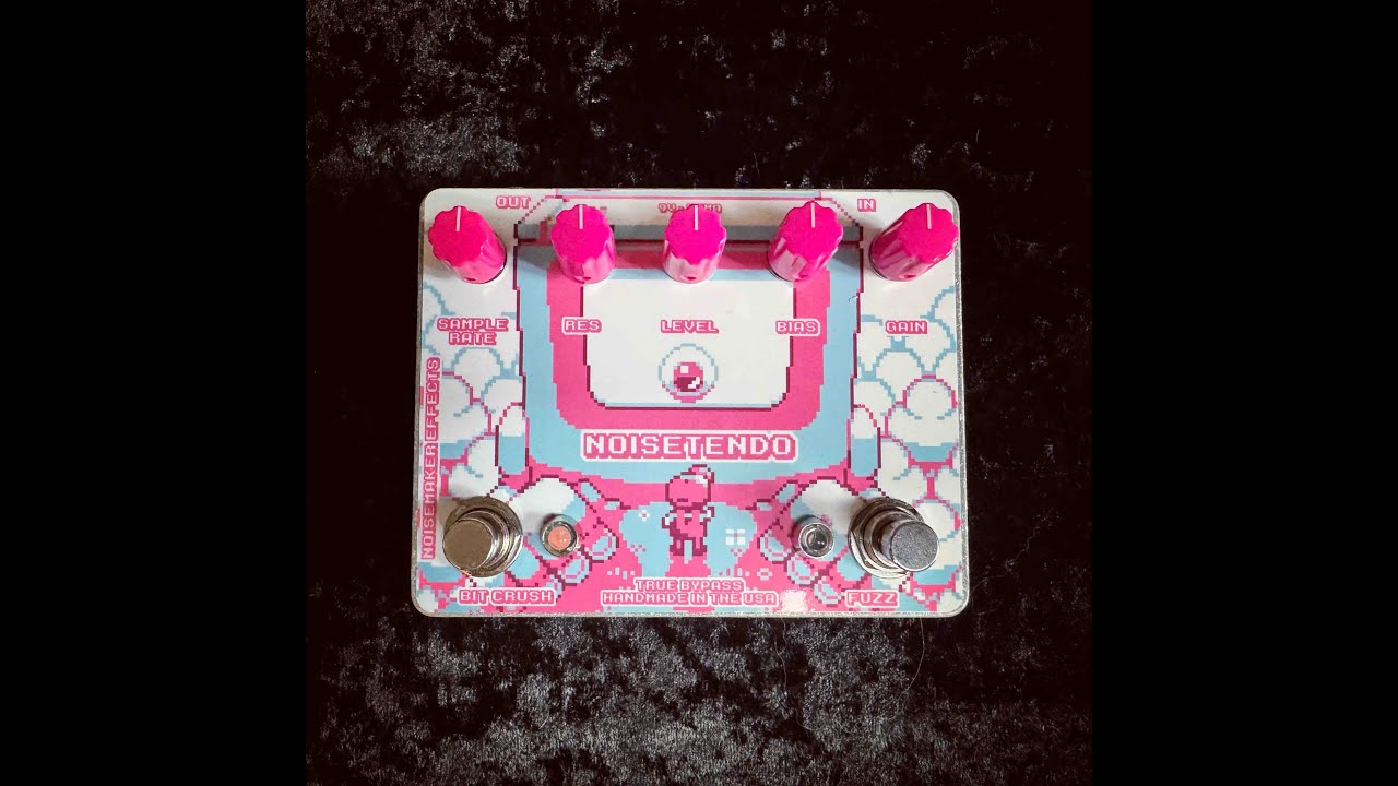 Noisemaker Effects NOISETENDO Bit Crusher and Lofi Fuzz Guitar