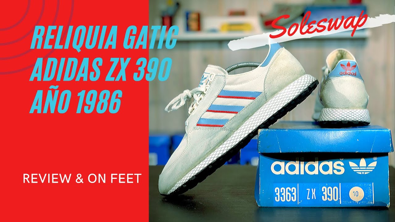 Reliquia 1986! ///adidas ZX390/// Proyecto soleswap terminado