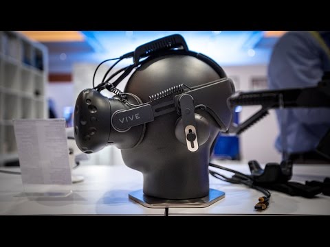 Hands-On: TPCast Wireless VR for HTC Vive - YouTube