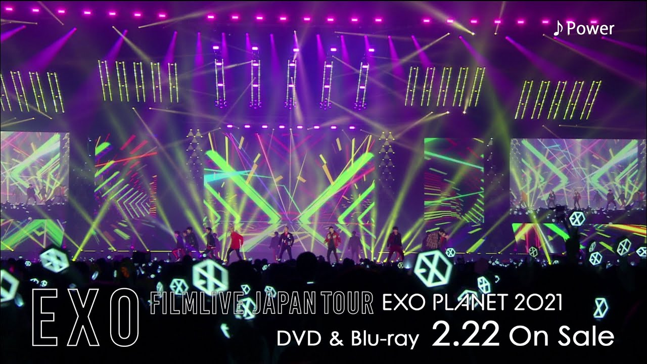 EXO / DVD＆Blu-ray『EXO FILMLIVE JAPAN TOUR - EXO PLANET 2021