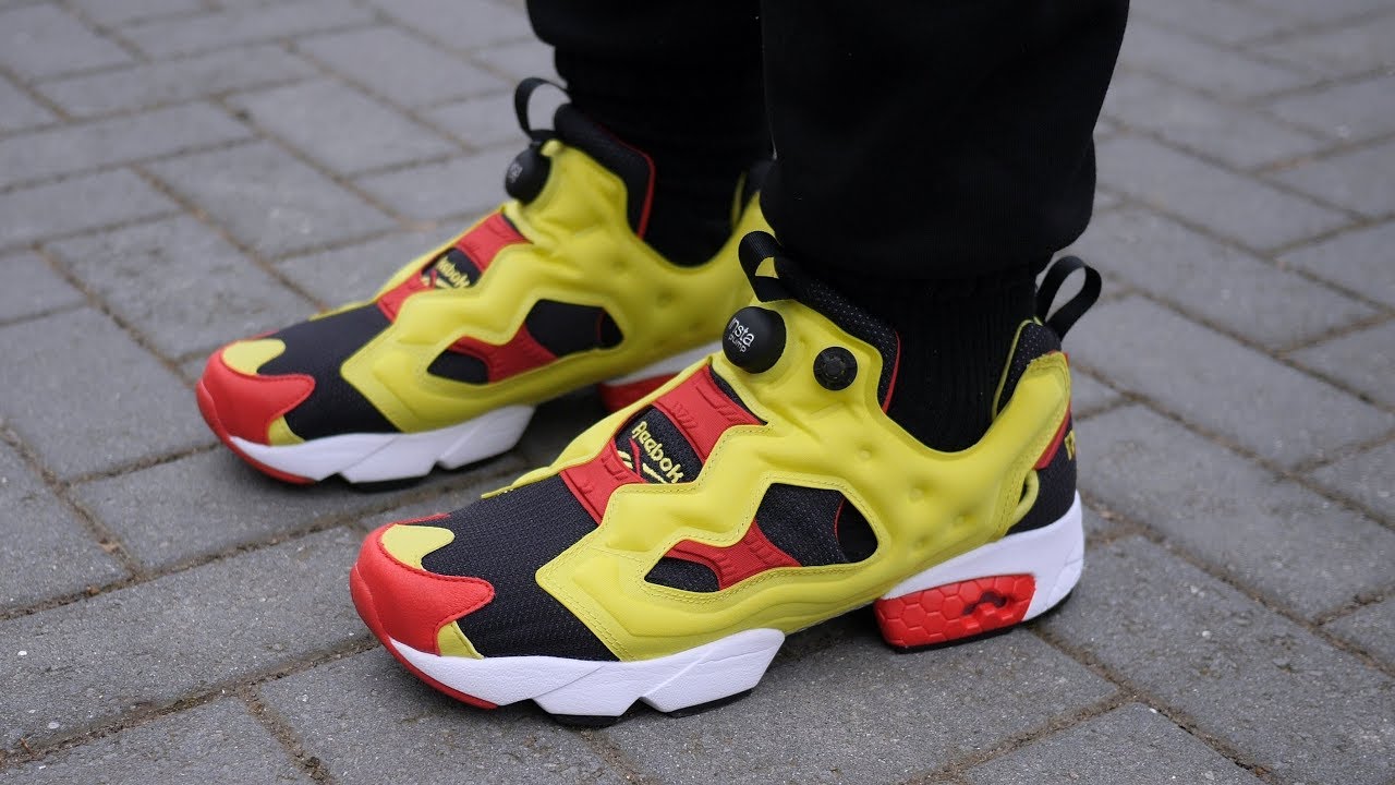 Reebok Instapump Fury Prototype OG 'Neon Yellow / Red' (2019