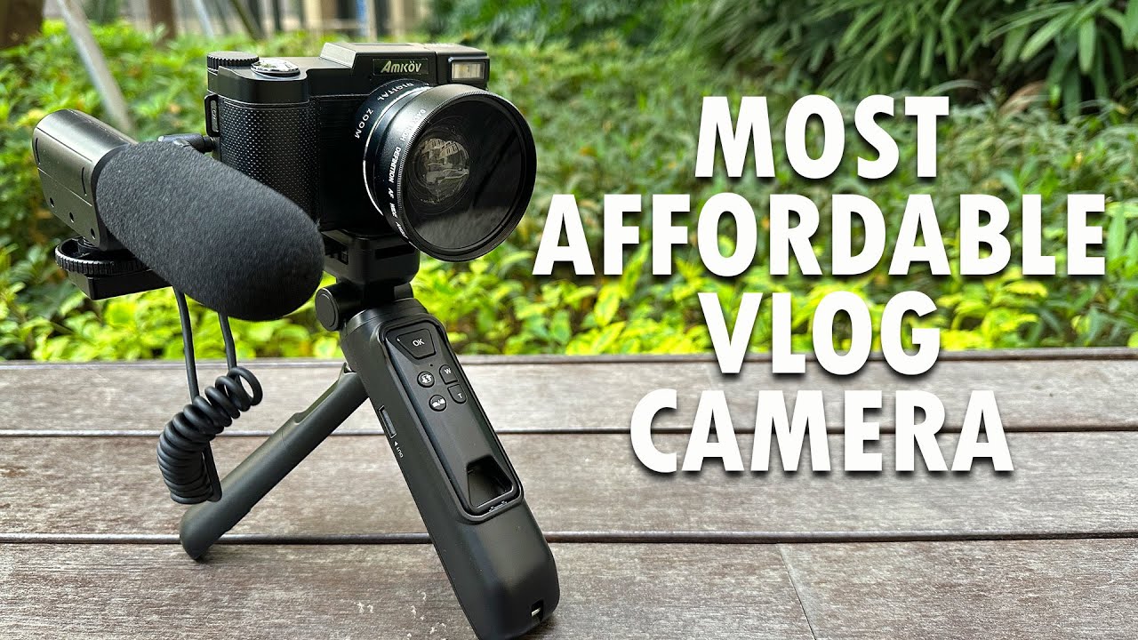 The most affordable Vlog camera - Amkov - YouTube