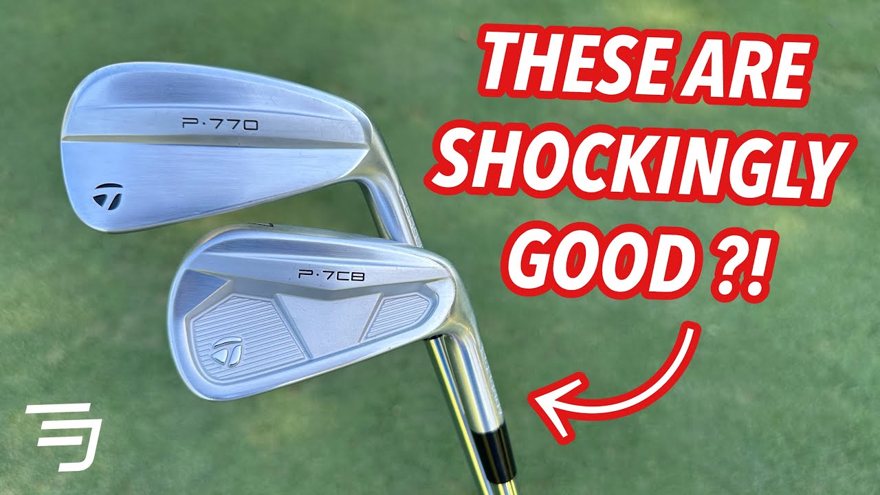 WILDLY IMPRESSIVE. | Taylormade P7CB & P770 | Test + Review - YouTube