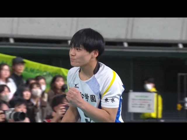 春の高校バレー2026】準決勝ハイライト・男子／駿台学園 (東京) vs