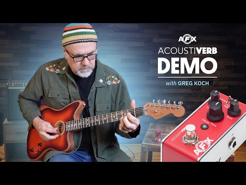 Fishman AFX AcoustiVerb Mini Reverb Pedal | Sweetwater