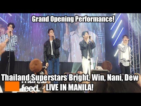 Thai Superstars Bright, Win, Nani, Dew LIVE IN MANILA Grand