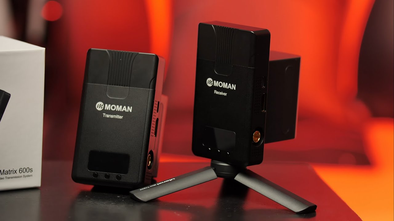 Wireless Video Transmitter and Receiver - MOMAN MATRIX 600S - YouTube