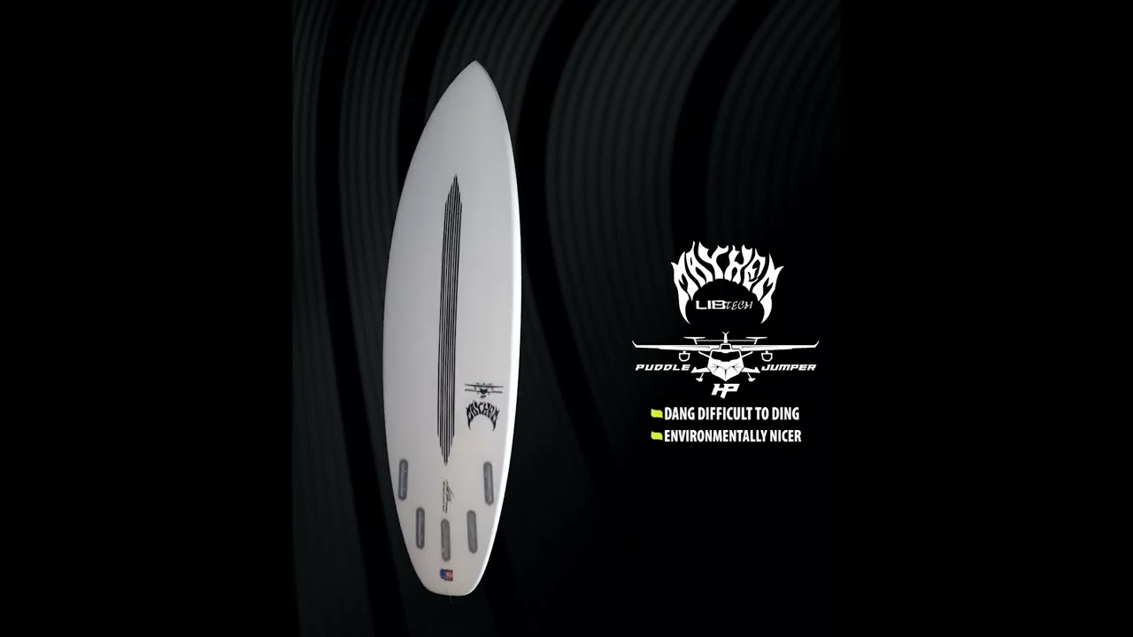 LOST PUDDLE JUMPER HP | LIB TECH SURFBOARD - YouTube
