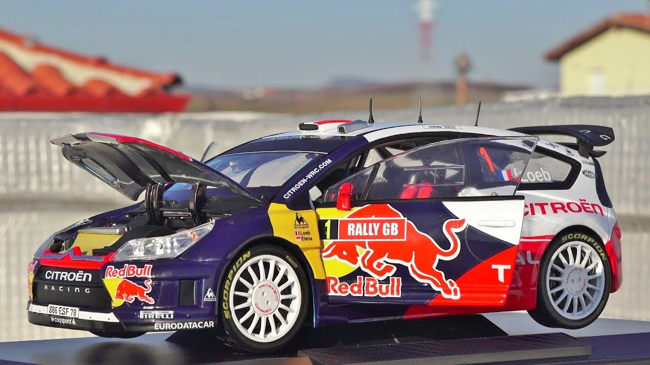 Citroen C4 WRC NOREV 1:18 Sebastien Loeb - Daniel Elena [4K] - YouTube